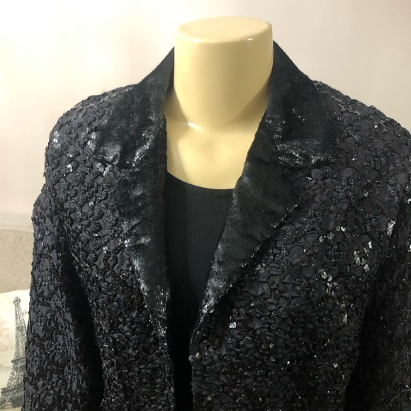 Custom made evening jacket size M-L - Picture 1 of 5